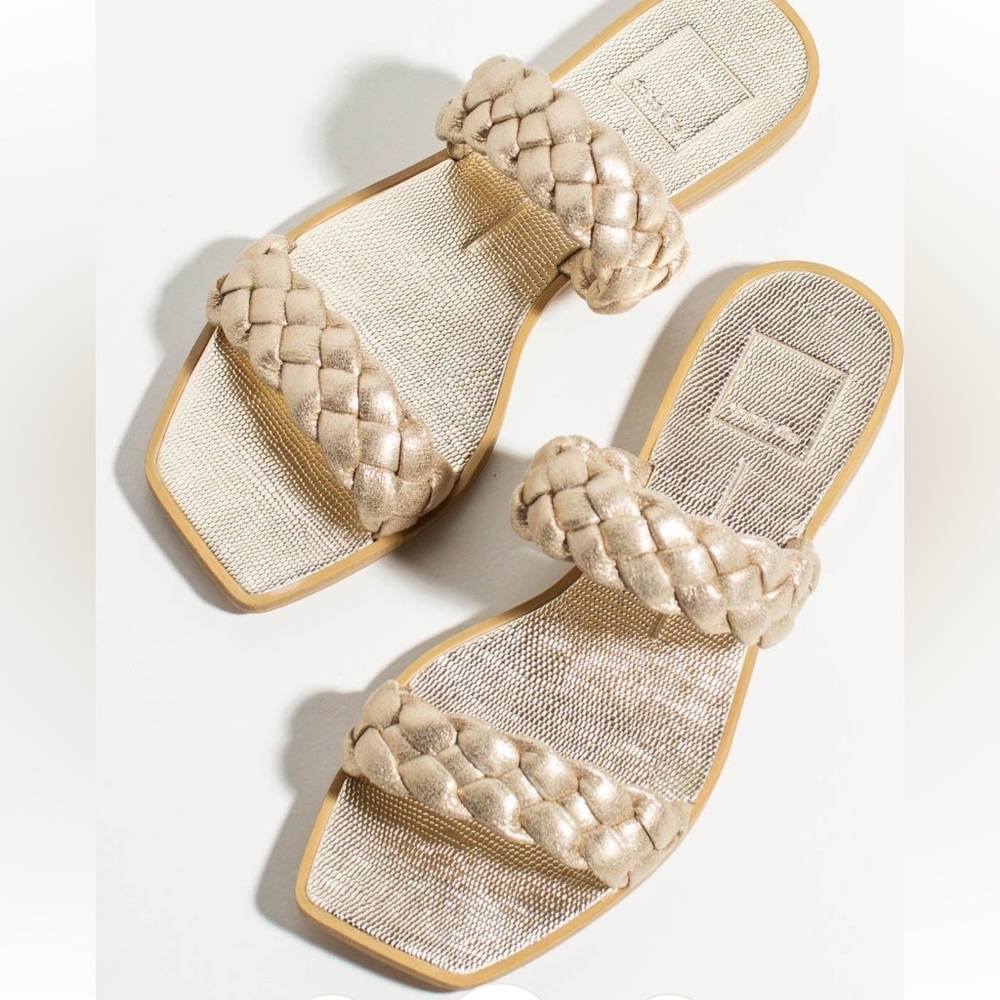 Dolce Vita ‘Indy’ braided flat sandals size 7.5